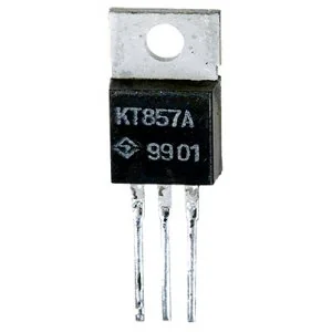 КТ857А - Биполярный транзистор, NPN, 150 В, 7 А, 60 Вт