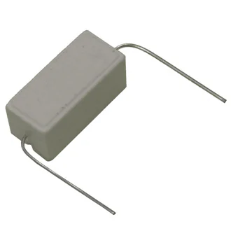 RX27-1 3.3 ОМ 5W 5% / SQP5 - Мощный постоянный резистор XIN HUA RX27-1 3.3 Ом 5W 5% / SQP5, керамо-цементный корпус