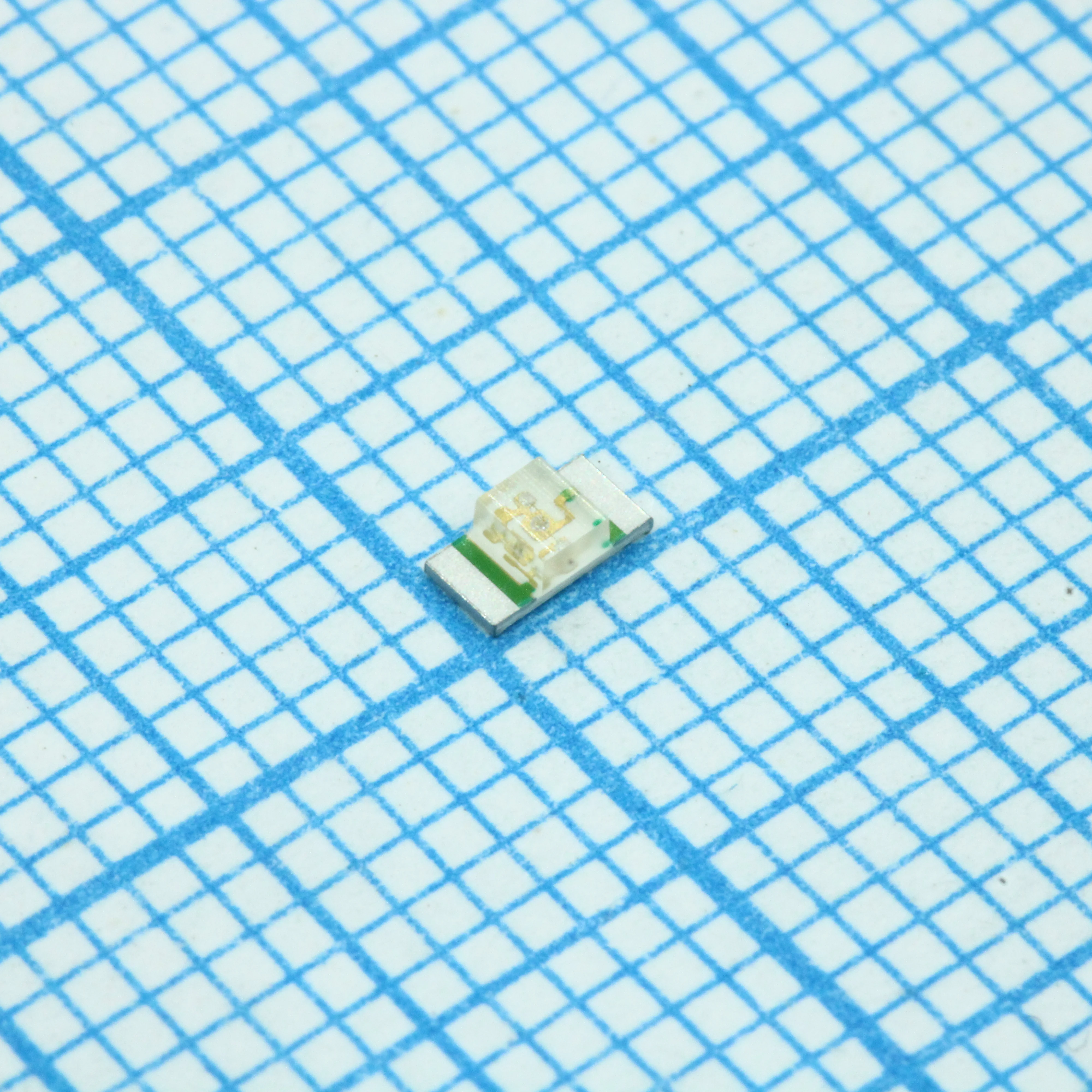 KPTR-3216ZGC - Светодиод smd 3,2х1,6мм/зеленый/525нм/300-600мкд/прозрачный/140°