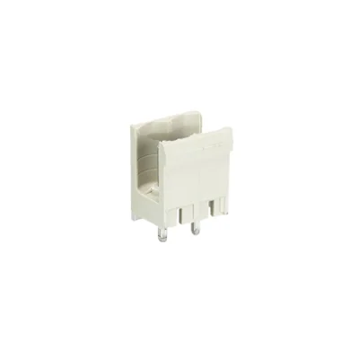 Вилка Wiecon 8213 S / 2 G OB GR OF - Вилочный разъем, вертикальный, без боковых стенок, на плату, шаг 5,08 мм, 2 полюса, фиксация на плате пайкой, 400V, 12А, без маркировки, цвет: серый, серия 8213 S GOF