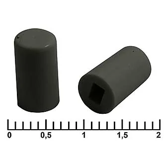 A04 BLACK - Колпачок для кнопок A04, чёрный