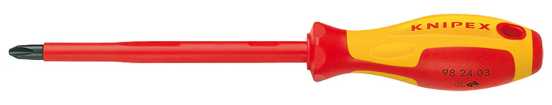 Отв-ртка VDE Phillips PH4 x 200 мм, длина 320 мм, диэлектрическая KN-982404