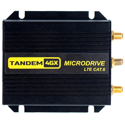Комплект: Роутер Tandem-4GX-6, Блок питания 12 В 1 А, Кабель питания Micro-Fit 30 см, Патч-корд 1 м, Антенна Wi-Fi - Компактный 3G/4G роутер с поддержкой PoE LTE Cat.6, количество SIM-карт: 2 х Mini-SIM, количество LAN 2, интерфейсы Ethernet, напряжение п