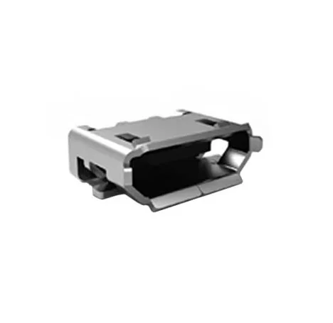 DS1105-06-B60RX - Разъем Micro USB 2.0 розетка 5 контактов, тип B для поверхностного монтажа (без фиксатора в отверстие) на плату