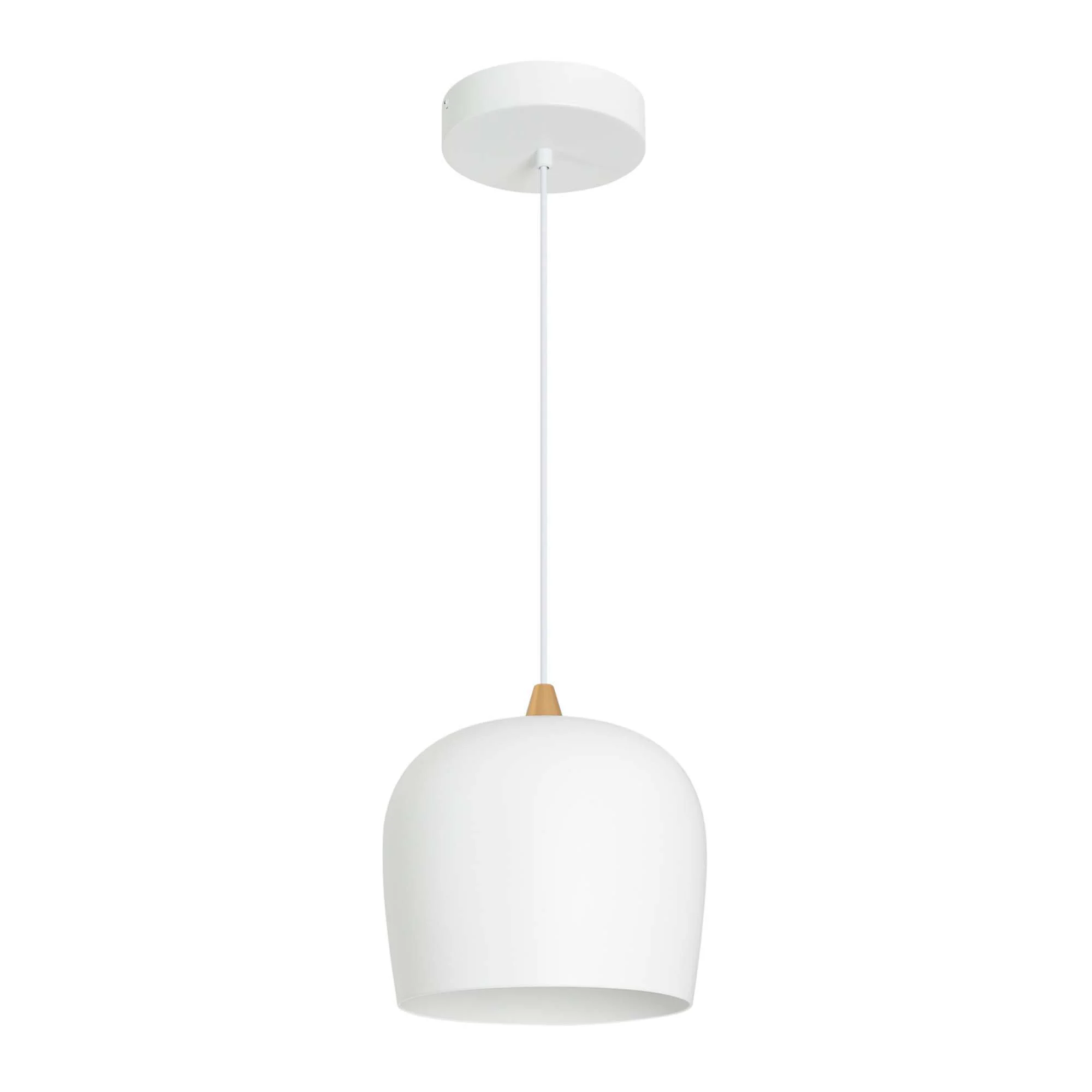 Светильник SP-PEONY-HANG-R250-15W Warm3000 (WH, 65 deg, 230V) 039548 - Подвесной светильник. Мощность 15 Вт, св. поток 730 лм, 50 лм/Вт, теплый 3000 K, CRI>90, угол 65°, напряжение питания 230 В. Белый круглый корпус из алюминия, степень защиты IP20. Разм