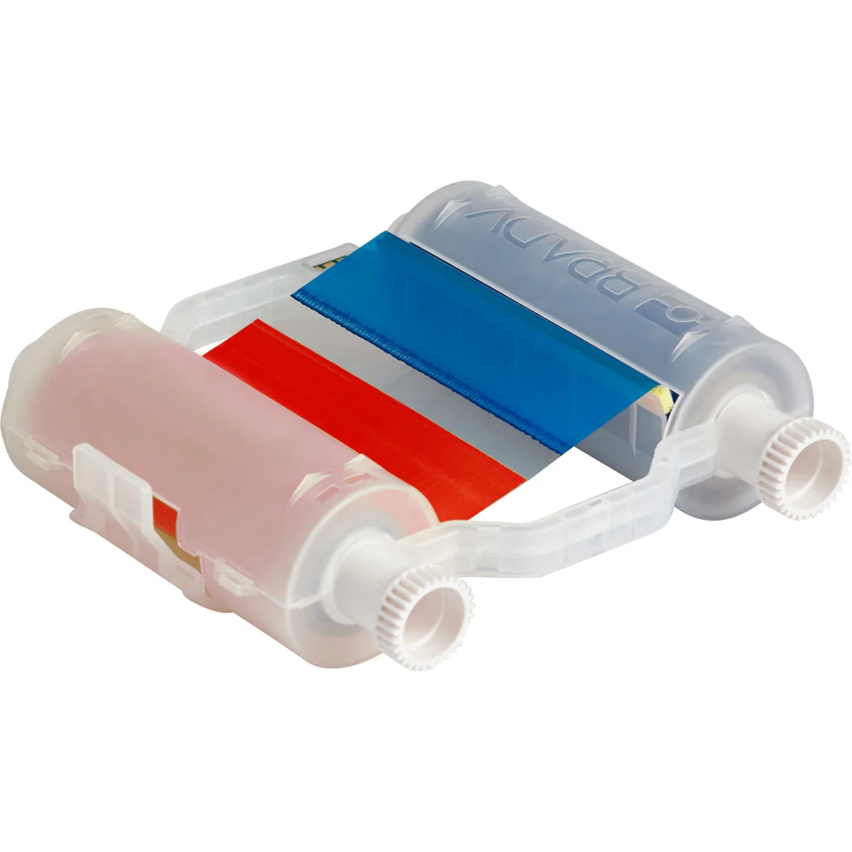 gws140851 - B30-R10000-RB-16 риббон многоцветный, Resin, красный-синий. Длина плашки 400 мм. Размер 110 мм*60.90 м. (BBP35/37)