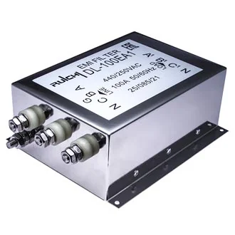 DL-100EA1 - Трехфазный сетевой фильтр 100А 440/250В