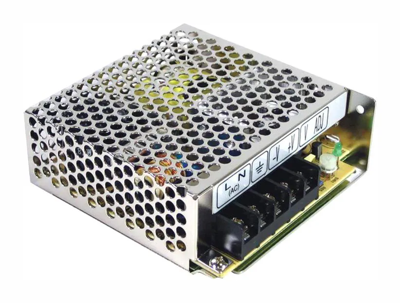 RID-50B - AC-DC, 53.6Вт, вход 88…264В AC, 47…63Гц /125…373В DC, выход1: 5В/6A, выход2:24В/2A, изоляция 3000В AC, в кожухе 99х97х35мм, -20…+70°С