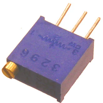 3296W 100K - Подстроечный резистор 3296W 100K, 25 оборотов