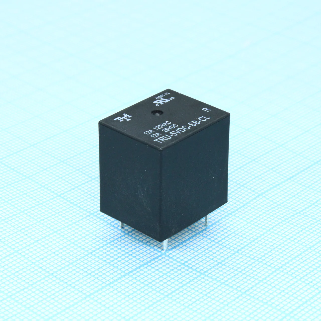 TRU-5VDC-SB-CL - Катушка: 5 В 0,36 Вт 70 Ом Контакты: 1 переключающий 10 А 250 В перем. Материал: AgCdO Габариты 20,3х16,8х20,2 мм