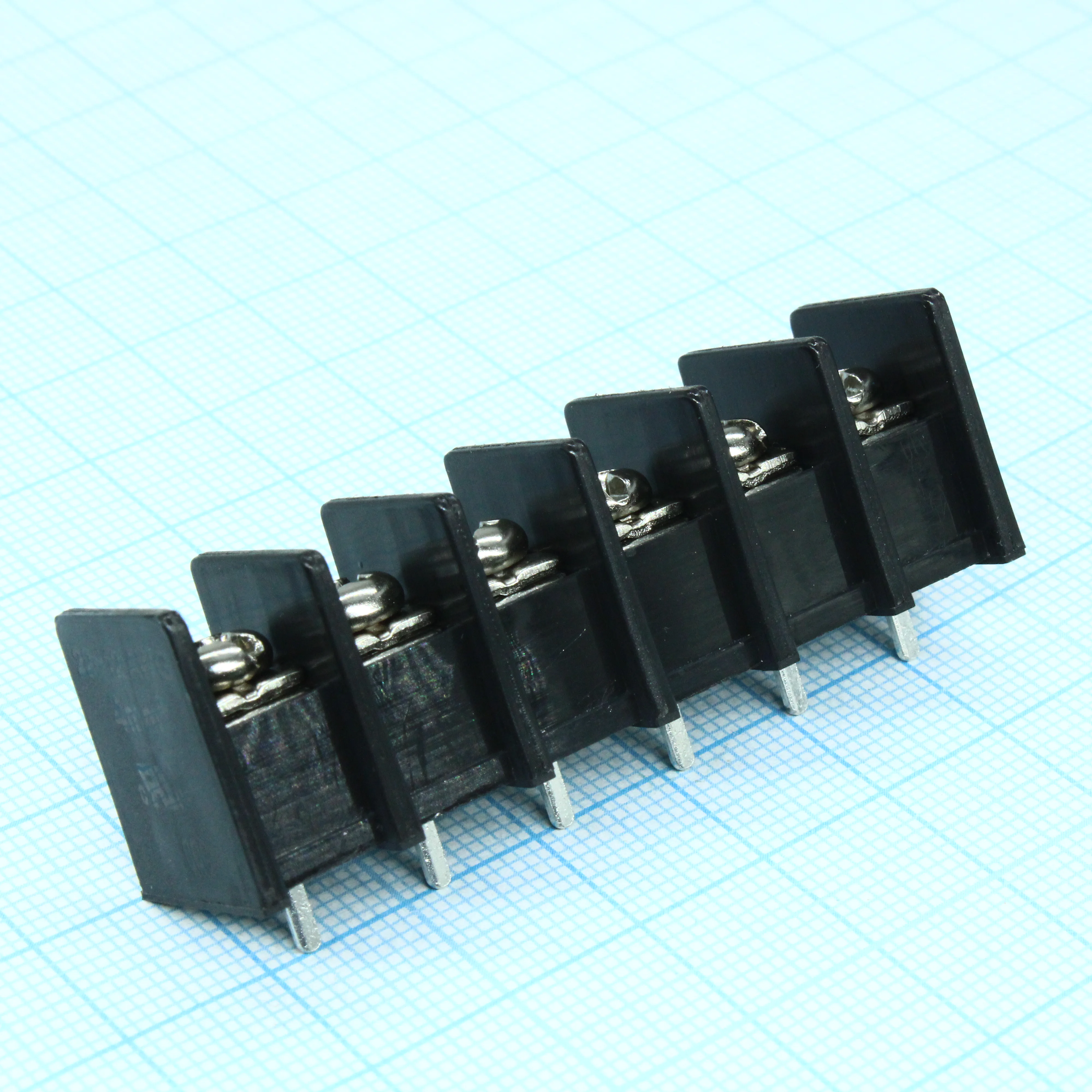 DG45C-B-06P-13-00A(H) - Барьерный клеммный блок 6 контактов. Серия DG45C-B
