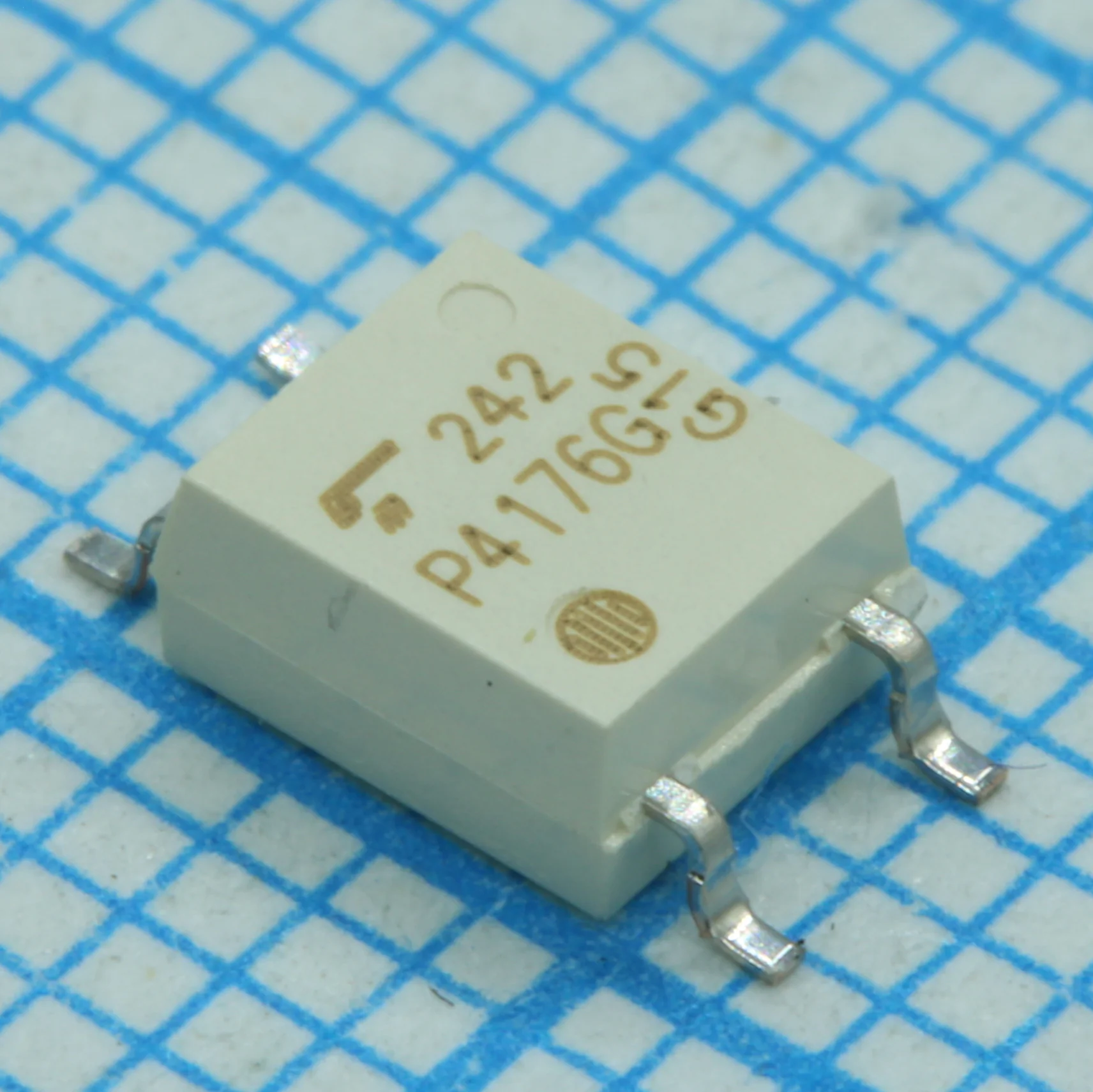 TLP4176G(TP,F) - Опто твердотельное реле, 50мА 1.3В DC-вход 0.12А 350В