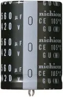 LGU2G471MELB - Конденсатор алюминиевый электролитический 470мкФ 400В ±20% (30 X 50мм) защелкиваемые выводы 10мм 1900мА 3000час 105°С россыпь