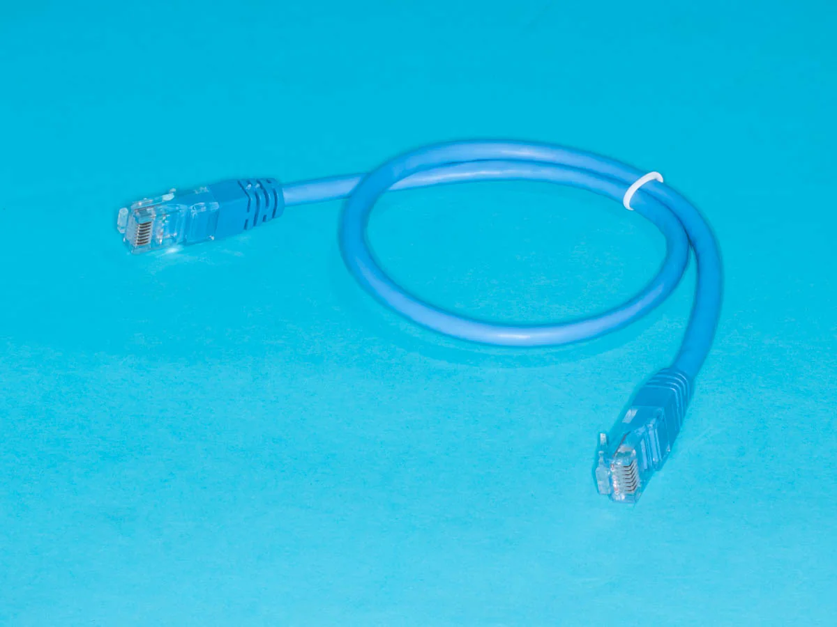 SC03-8P8C0.5-B - Патч-корд кат.5е, 0,5м, синий