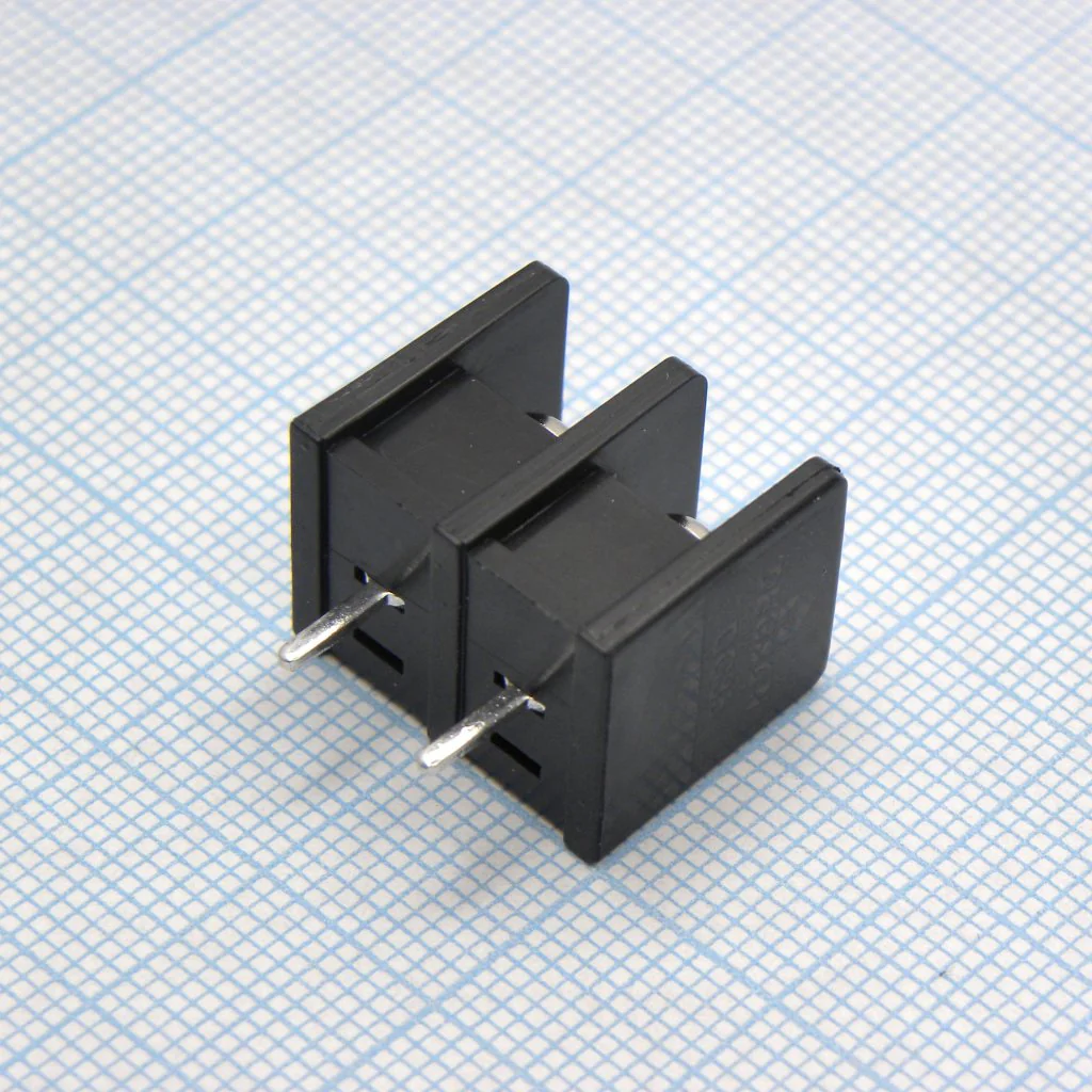 DG35C-B-02P-13-00A(H) - Барьерный клеммный блок 2 контакта. Серия DG35C-B