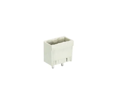 Вилка Wiecon 8313 S / 2 G OB - Вилочный разъем, вертикальный, на плату, шаг 7,5 мм, 2 полюса, фиксация на плате пайкой, 690V, 12А, без маркировки, цвет: серый, серия 8313 S G