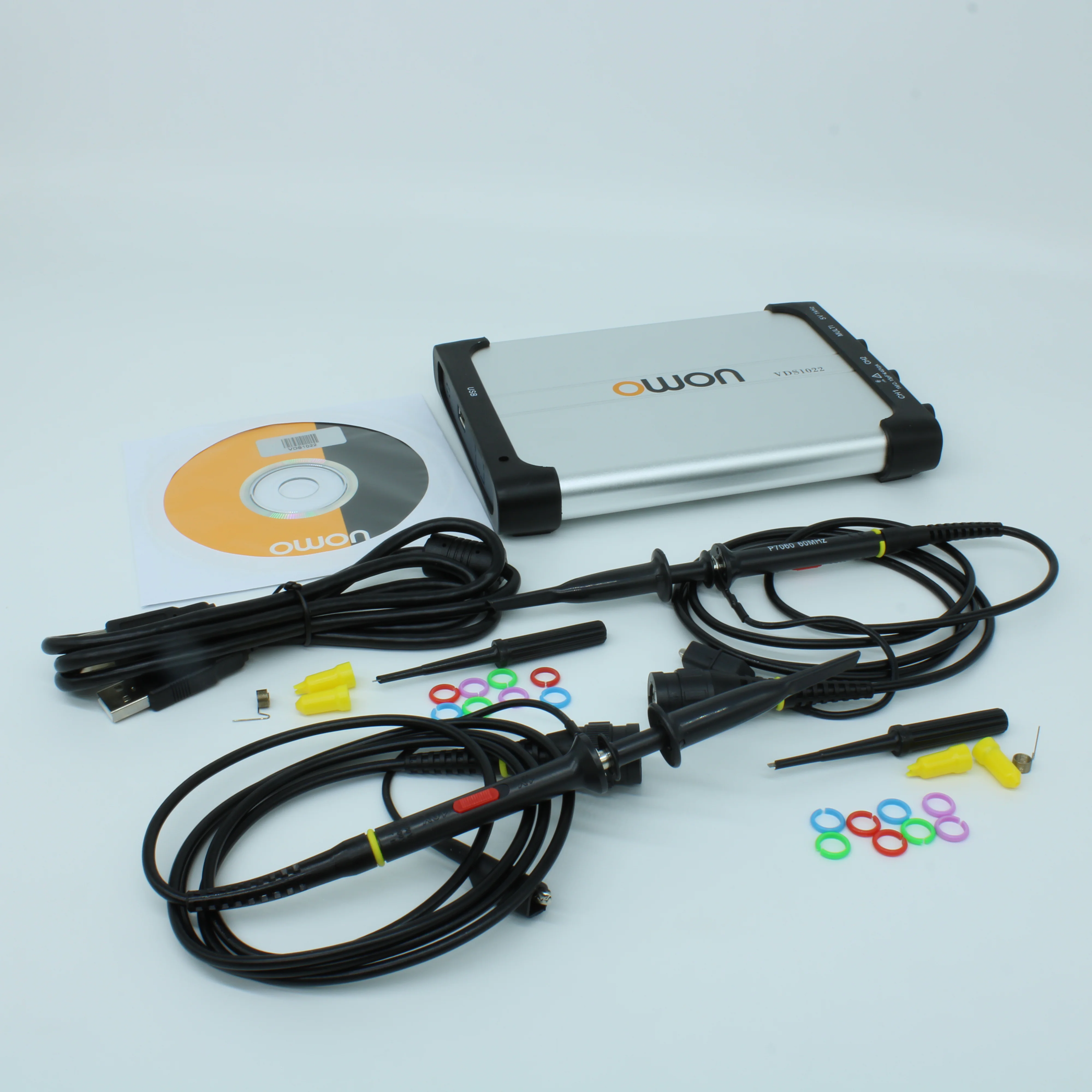 VDS1022 - Цифровой USB 2-х канальный осциллограф 25МГц/40В