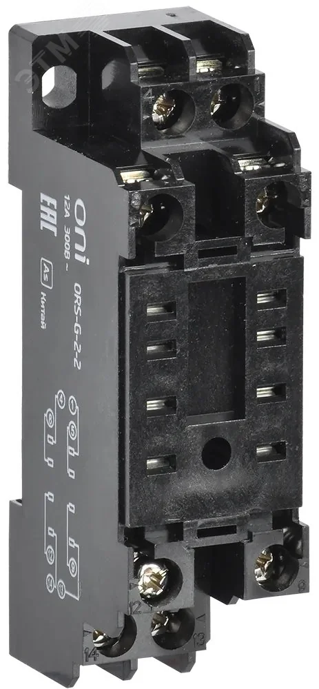 Розетка ORS-G-2-2 для реле OGR-2 2C ORS-G-2-2-G