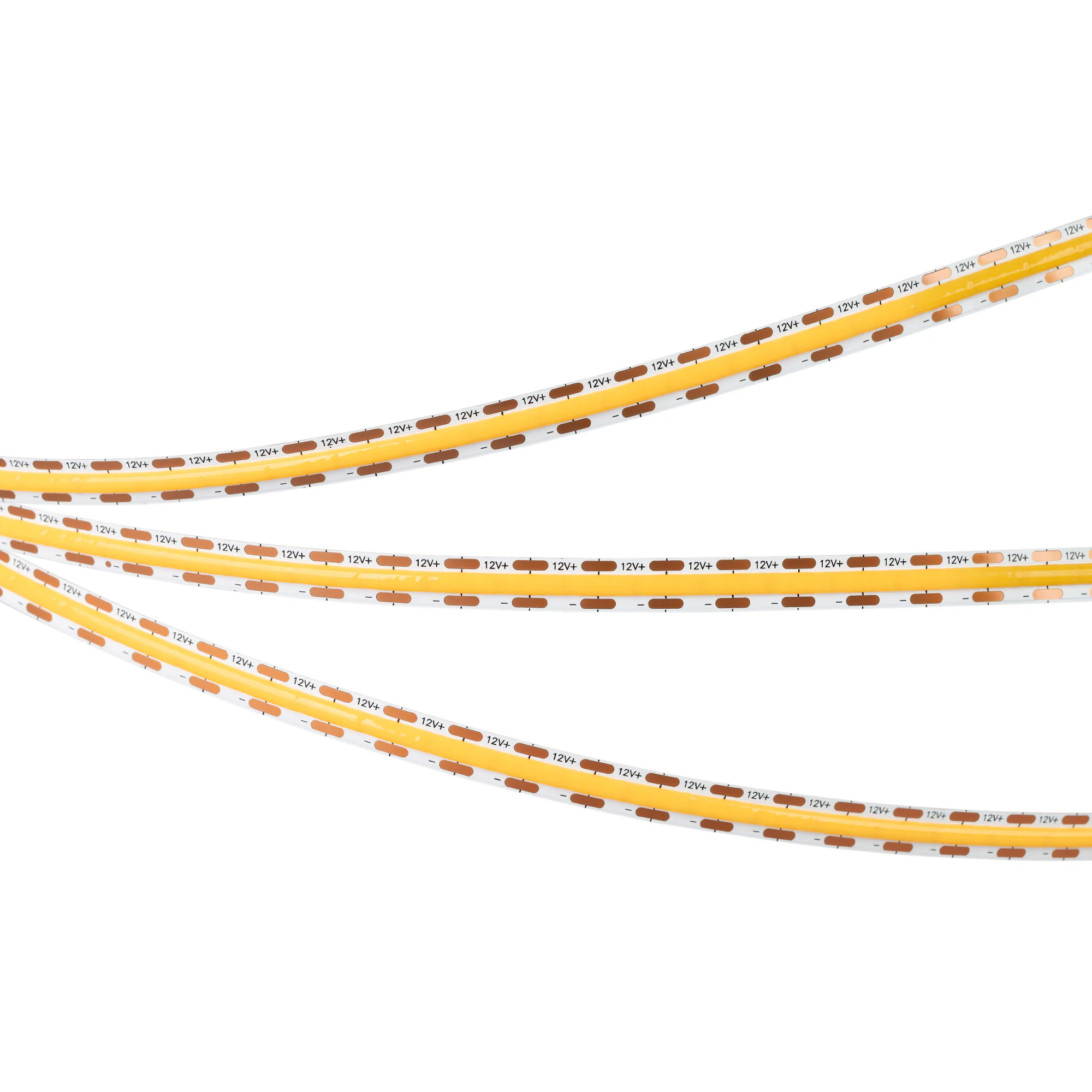 Лента COB-X400-8mm 12V Warm3500 (9 W/m, IP20, CSP, 2.5m) 044588 - Светодиодная лента COB-X400, открытая IP20. Светодиоды CSP, 400 шт/м (1000 шт на 2.5 м), белая плата, ширина 8 мм, скотч 3М. Цвет ТЕПЛЫЙ 3500K, цветопередача CRI>90, угол 170°. Питание 12 В