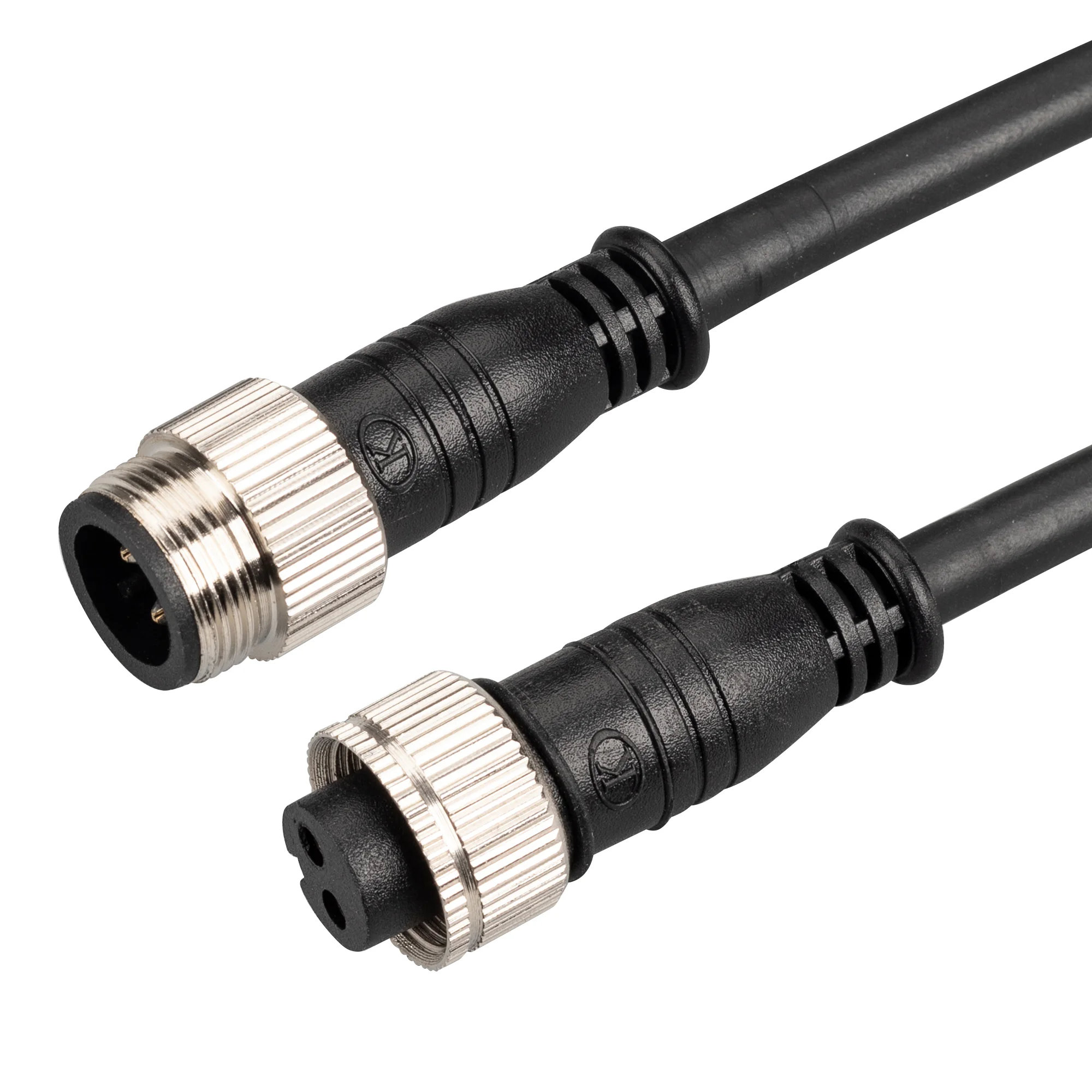 Коннектор питания ARL-LINE-2pin (24V) 026390 - Коннектор питания для светодиодных прожекторов серии LINE. Предназначен для подключения питания DC24V. Габариты разъёма DxH - O18х48мм, длина разъёма с проводом L=230мм.