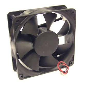 RQD 12038MS 24VDC - Вентилятор 24В 120x120х38мм, 2300 об/мин., 170м3/час, 35дБ, подшипник скольжения, тип вывода - провод