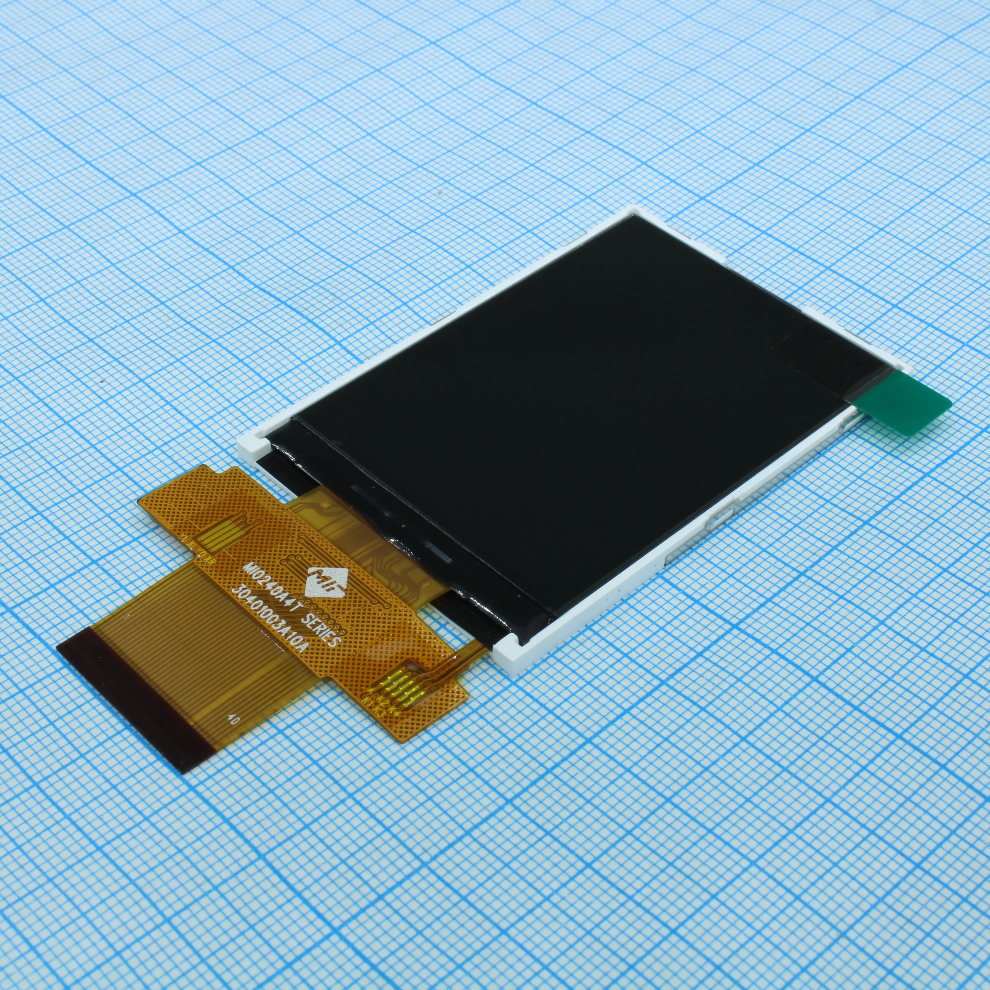 MI0240A4T-1 - TFT 2.4", 240x320, 8/16 битный параллел. интерфейс, 65k, LED подсв., яркость 460 cd/m2, контрастность 500:1, драйвер ST7789V2, напр.пит. 2.8В, 6 o'clock, -20...70C
