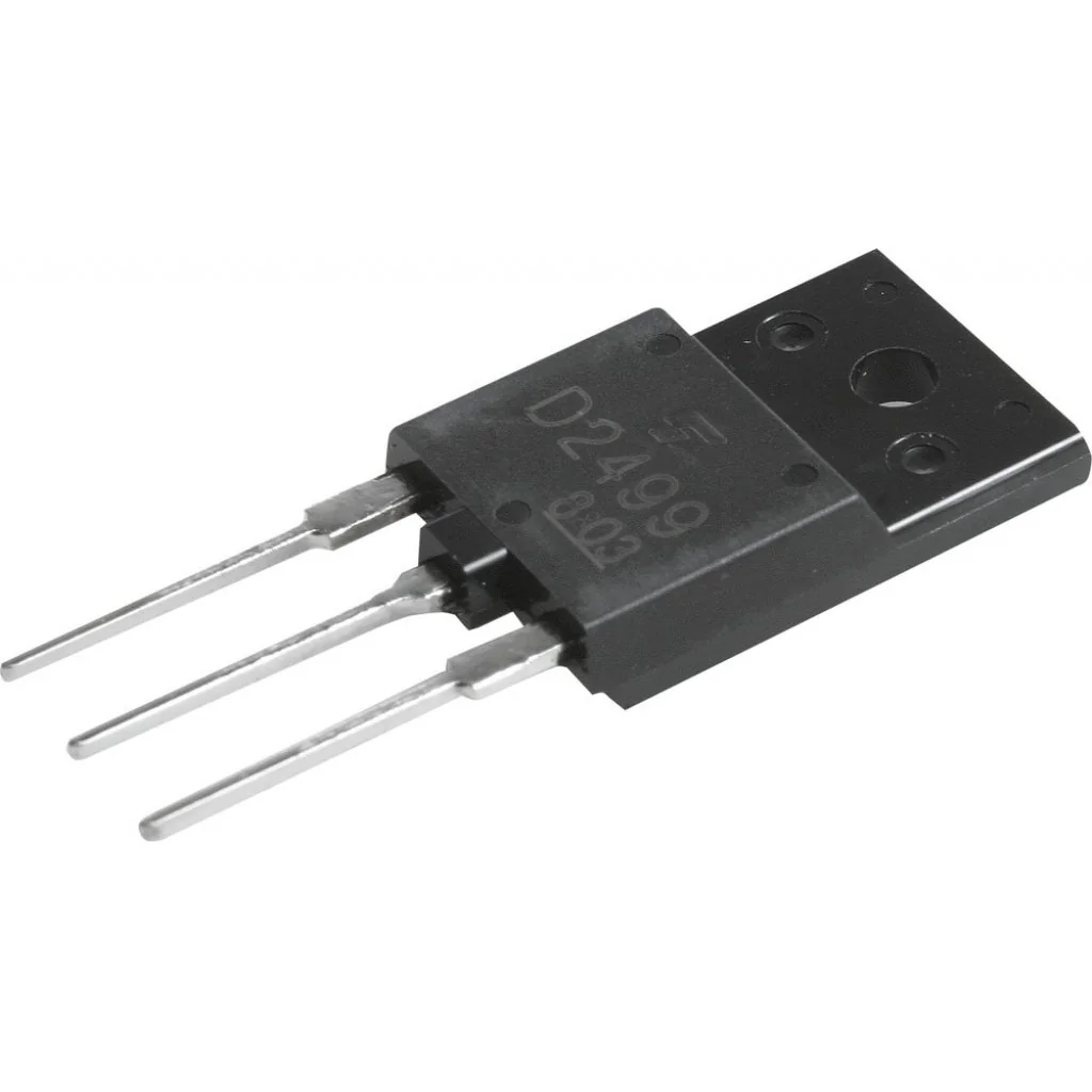 2SD2499 - Биполярный транзистор, NPN, 1500 В, 6 А, 50 Вт