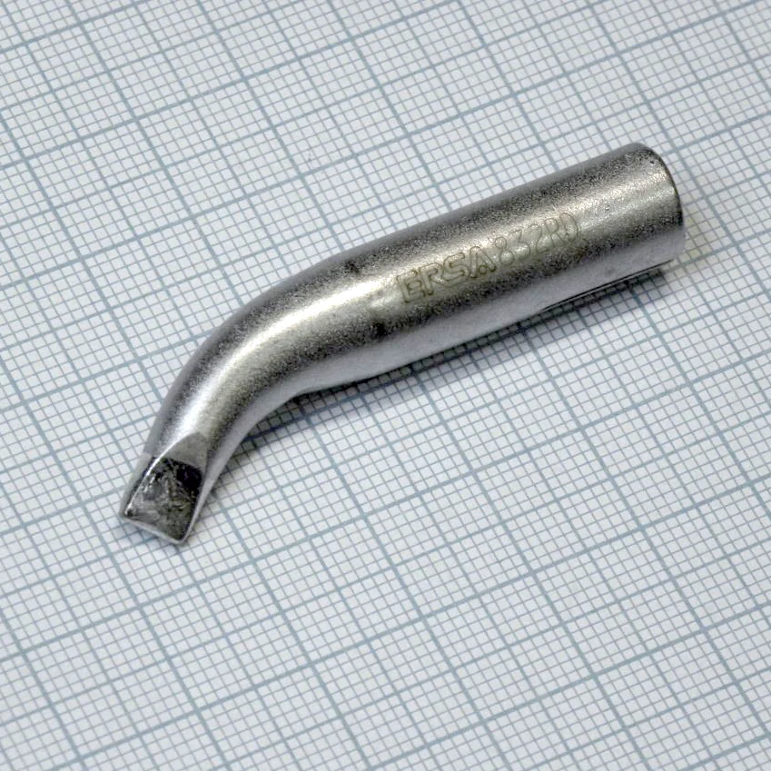 0832RD - Жало паяльное для паяльников ERSA BasicTool, ErgoTool, PowerTool, RT-80, MultiPro, MultiSprint, Multi-TC, PTC-70, ERSA 25+, ERSA 35+, клин изогнутый 5,0 мм
