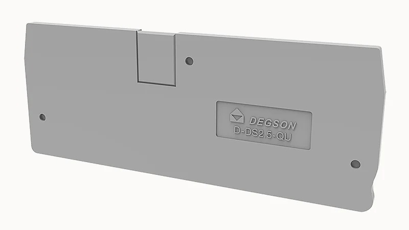 Торцевая крышка D-DS2.5-TW-01P-11 - Торцевая крышка, для клемм DS2.5-TW..., цвет: серый