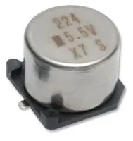 FCS0V474ZFTBR24 - Ионистор 0.47Ф 3.5В -20%....80% (10.7х8.5мм) SMD цилиндричесий 50Ом 70°C лента на катушке