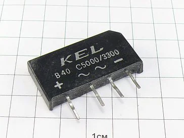 Мост B40C5000/3300 (5А/3.3А, 80В)
