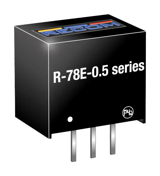 R-78E12-0.5 - Преобразователь DC/DC на печатную плату вход 15-28В выход 12В 500мА SIP3