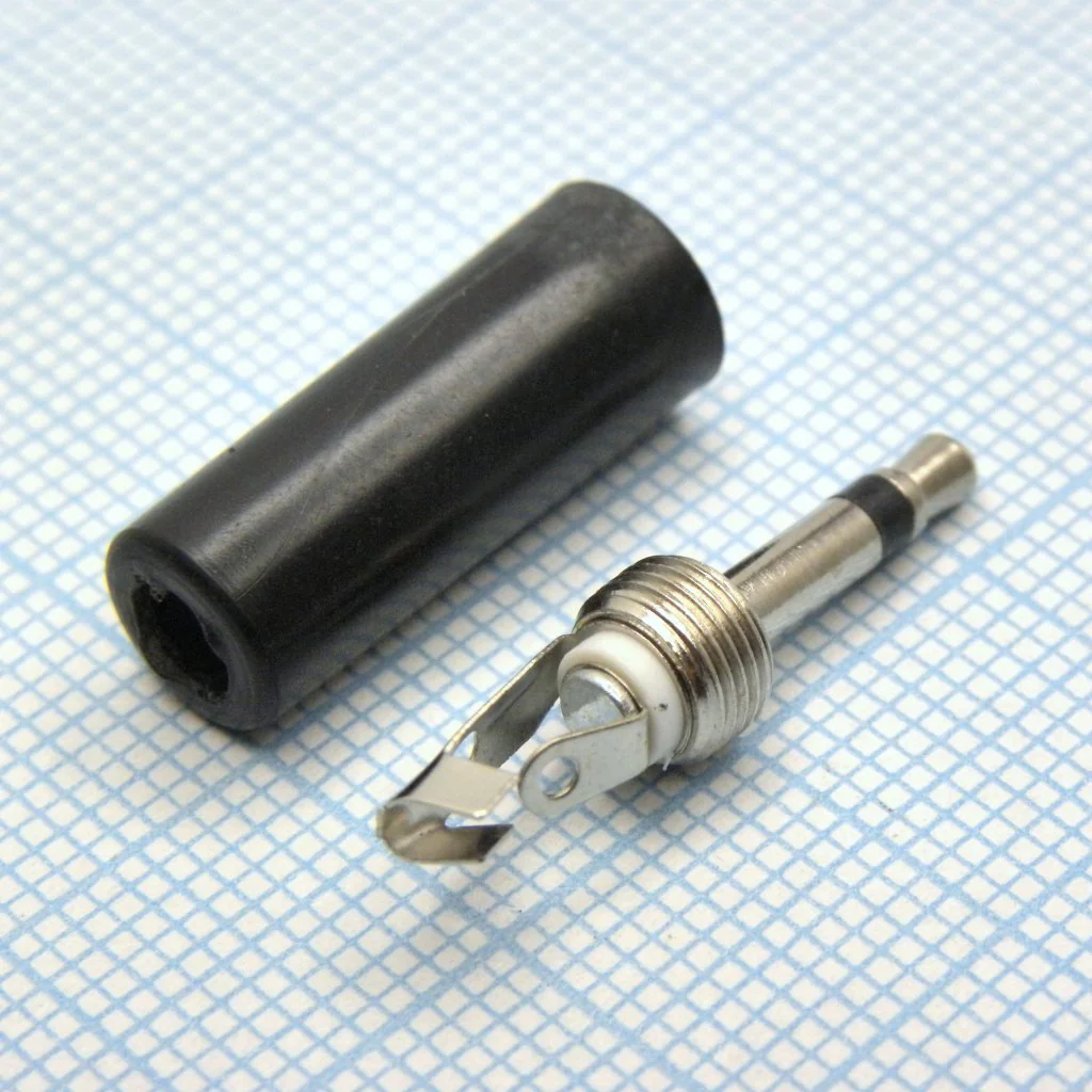 TS 2.5 (micro jack) 2001 - Моно аудио штекер 2.5 мм