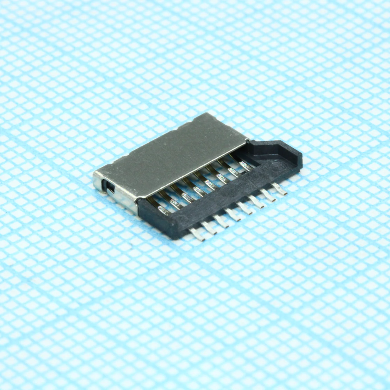 112K-TAA0-RA1 - MicroSD сокет вставной низкий профиль