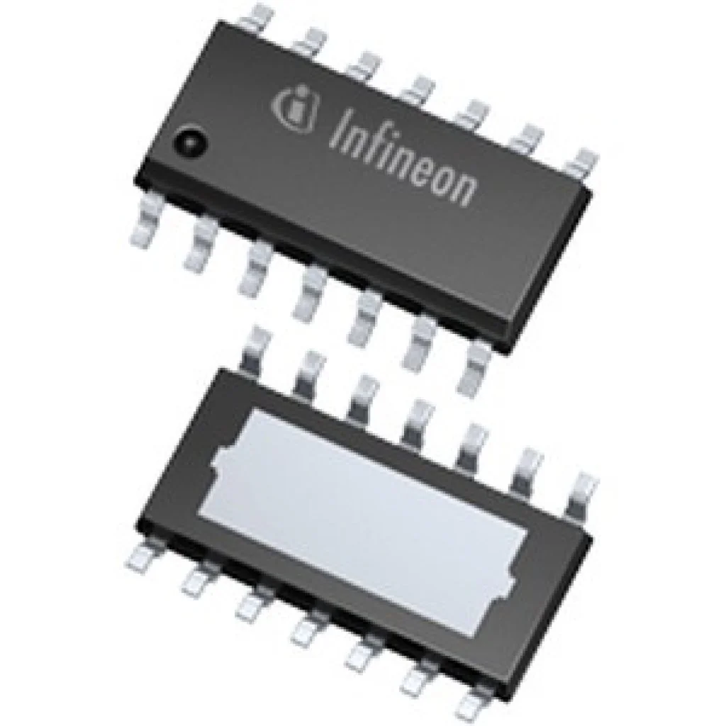 BTS723GWXUMA1 - Smart High-Side Power Switch  7-58В/2*2,9А/2*0.1 Ом