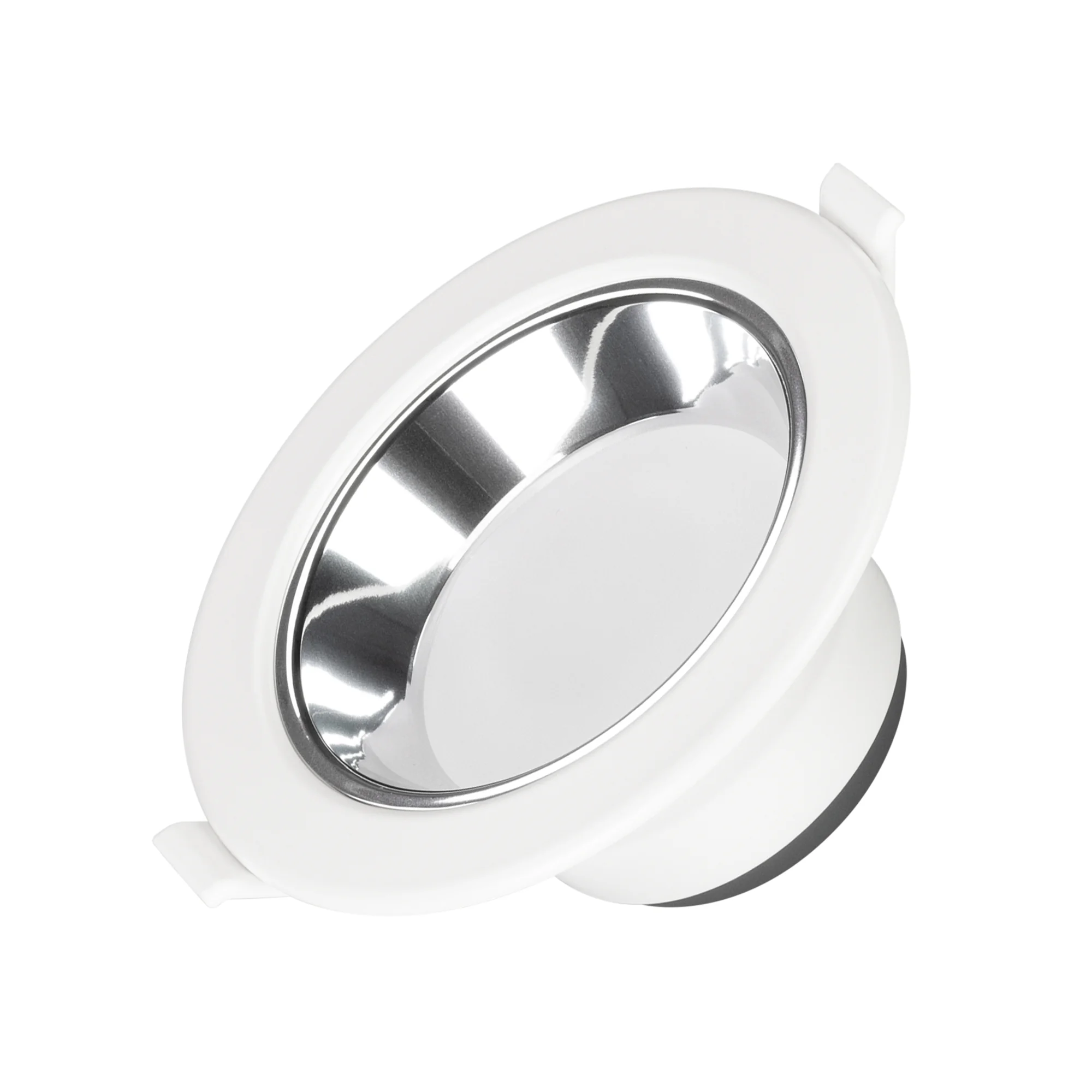 Светильник IM-STORM-R115-10W Day4000-MIX (WH, 80 deg, 230V) 032431 - Светильник даунлайт с изменяемой цветовой температурой и переключателем на корпусе. Мощность 10 Вт, св. поток 880 лм, 88 лм/Вт, белый 6000К, или дневной 4000К, или теплый 3000К (выбор цв