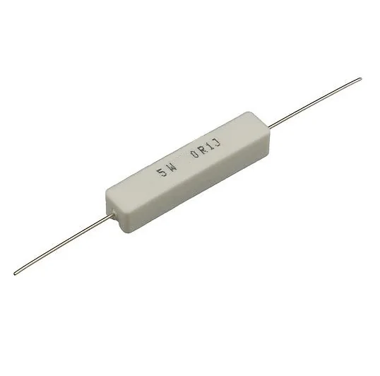 L-KLS6-SQP-5W-0R1J - Резистор цементный аксиальный 5Вт 0.1Ом ±5% ±300ppm/°C