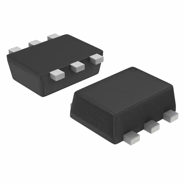 NTZD3152PT1G - Сборка из полевых транзисторов, 2P-канальный, 20 В, 430 мА, 0.28Вт