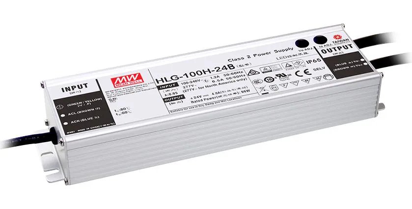 HLG-100H-36B - AC/DC драйвер электропитания светодиодов