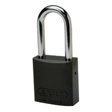 gws814074 - Замки алюминиевые стандартные, алюминиевая дужка, высота дужки – 38 мм, диаметр дужки – 6.5 мм, алюминиевый корпус, размеры корпуса – 40х38х19 мм, цвет – черный, 6 шт/упак