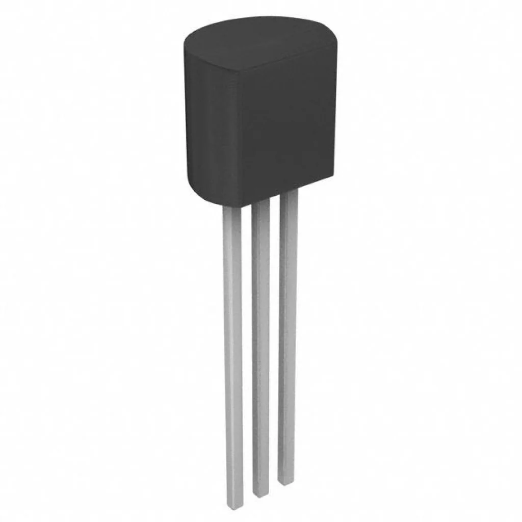 LM35CAZ/NOPB - Датчик температуры аналоговый (выход по напряжению) последовательный двухпроводный 3-Pin TO-92 россыпь