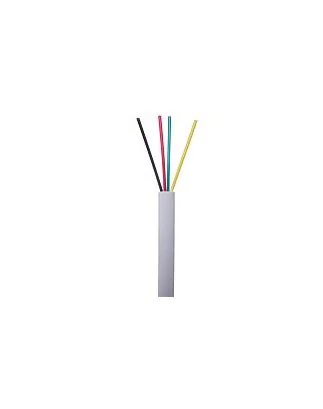 TC4-26T-G - Кабель телефонный 4 провода, бухта 100м, серый