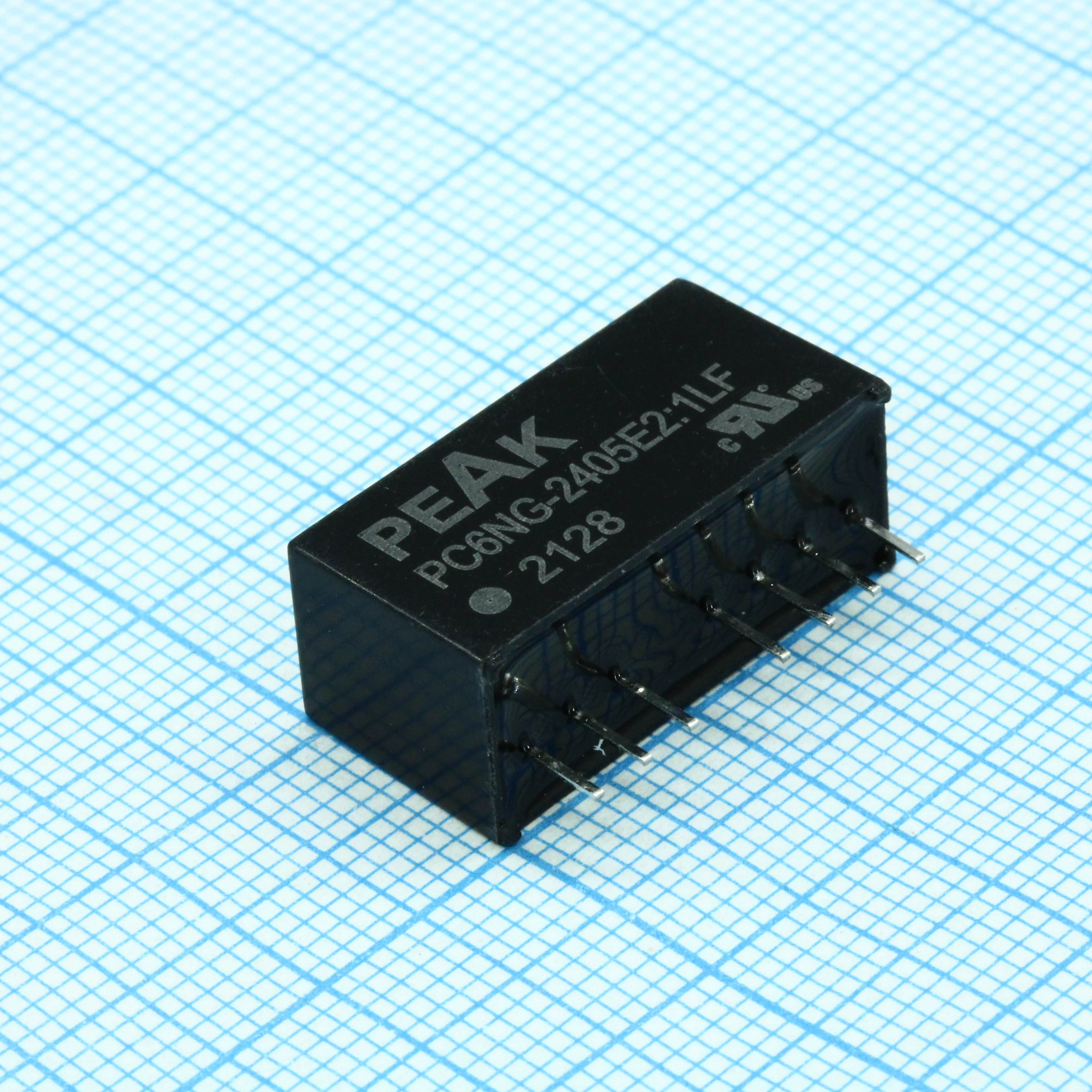PC6NG-2405E2:1LF - Преобразователь DC/DC, на печатную плату, 1 Вт вход 18...36В выход 5В 200мА