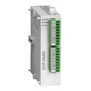 Модуль аналогового вывода DVP06AD-S - Модуль аналогового ввода: 6AI, 14bit, 24V DC Power, SLIM
