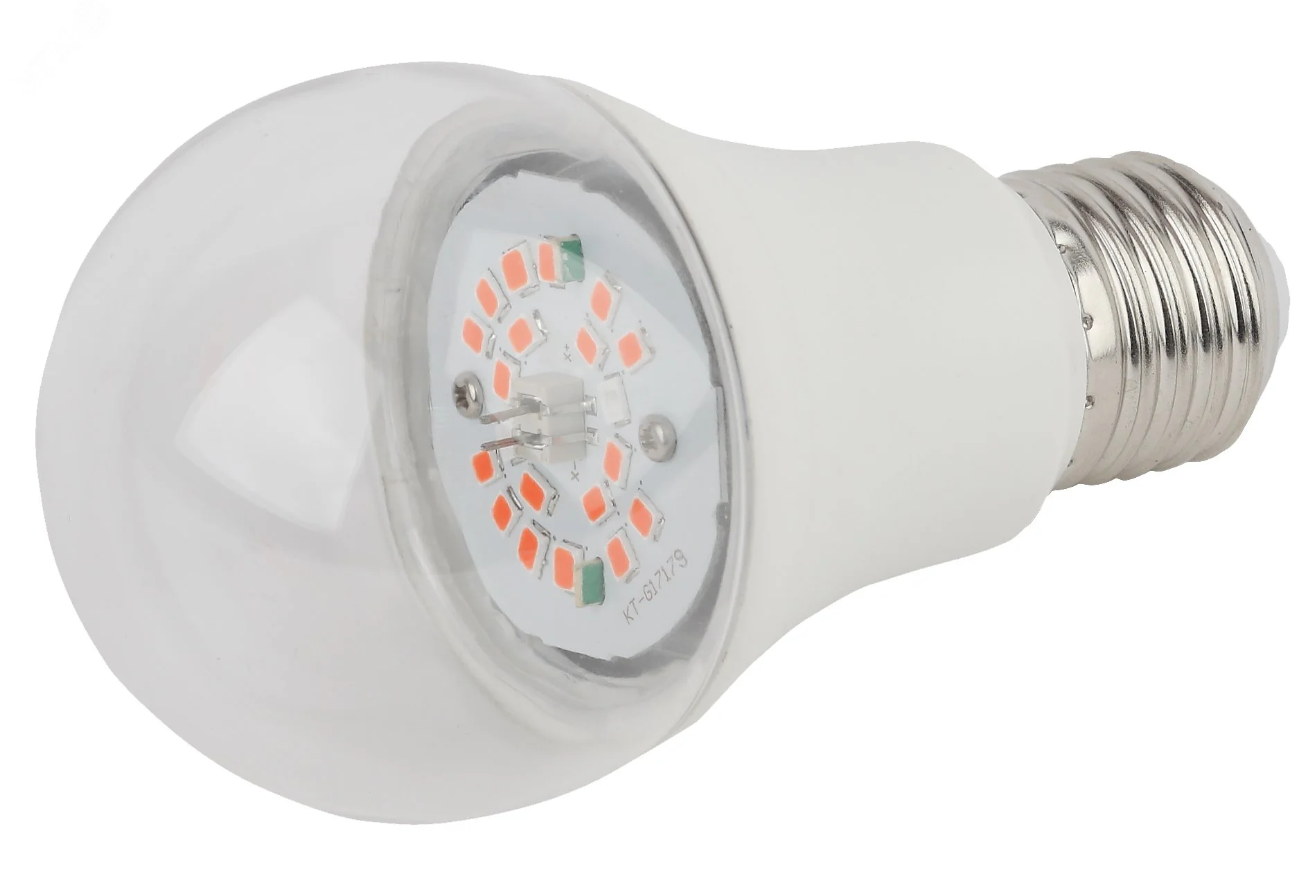 Фитолампа для растений светодиодная FITO-14W-RB-E27-K красно-синего спектра 14 Вт Е27 Б0039071