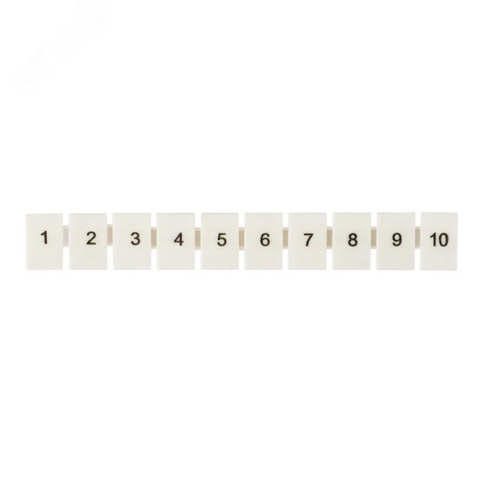 Маркеры для JXB-ST 1,5 с нумерацией 1-10 (100 шт.) PROxima zb-st-1.5-1-10