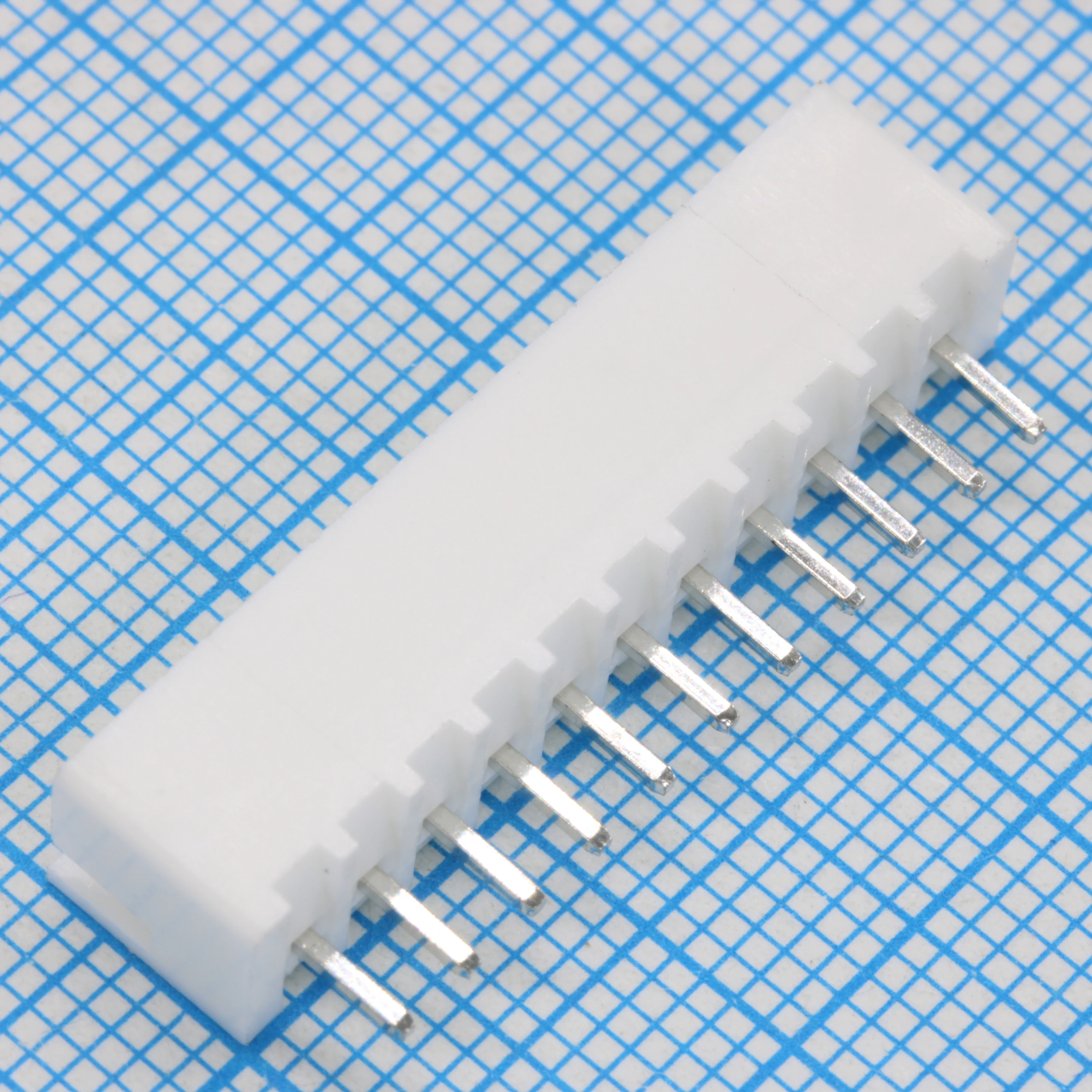 DS1069-11MVW6X - Вилка на плату прямая 11 контактов шаг 2.5мм