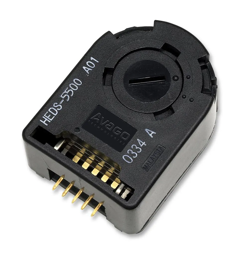 HEDS-5500#A13 - Энкодер (датчик угла поворота) комплектный 2-х канальный 500поз. 8мм