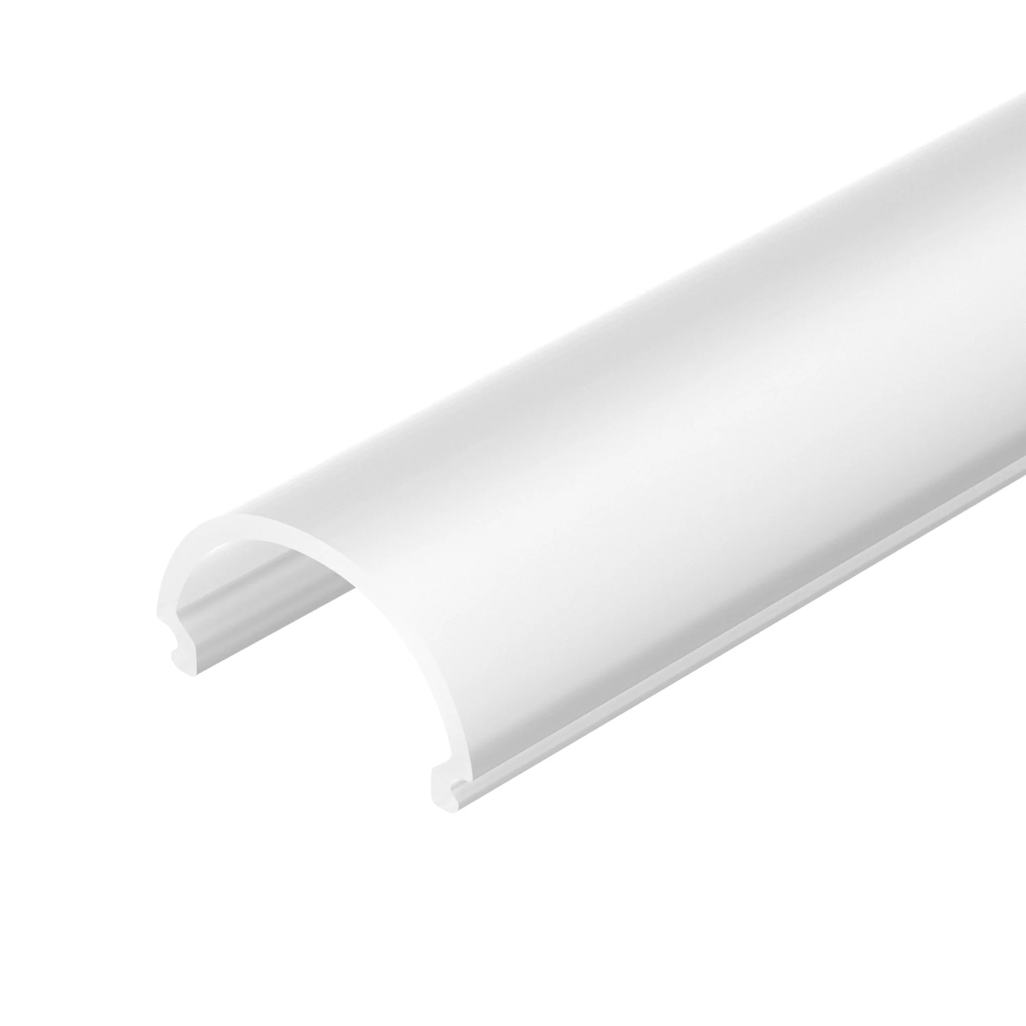 Экран SL-LINE-2011-2000 Round OPAL 019259 - Круглый экран к подвесному SL-LINE-2011. Длина 2000мм. Цена за 1м.  Размер профиля в сборе с экраном 20х20 мм. Светопропускание 76%.