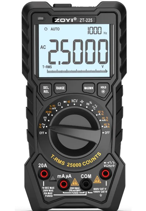 ZT-225 - Мультиметр цифровой автомат